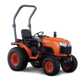 Tractor/Loader, Large 4WD W/ Boxblade