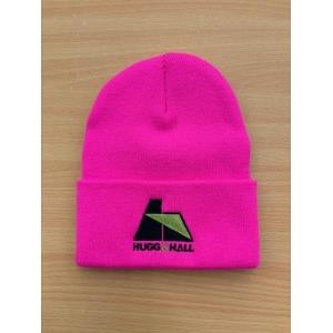 Pink Beanie with Logo