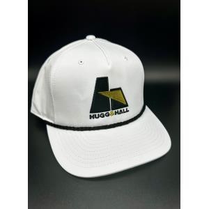 Richardson 258- White with Black Rope