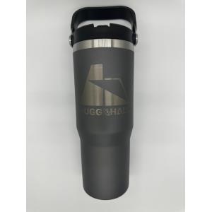 30oz Tumbler with Top Handle- Graphite