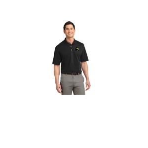 Hugg & Hall Logo Black Polo - EXTRA LARGE