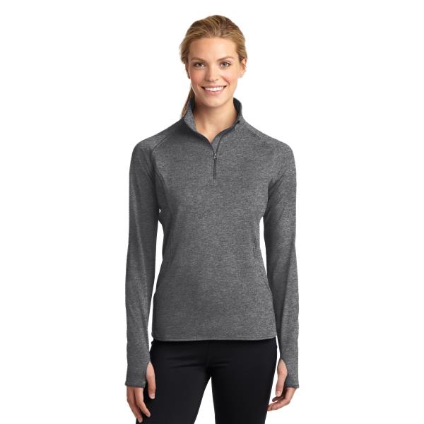 Ladies Sport-Wick Stretch 1/2-Zip Pullover