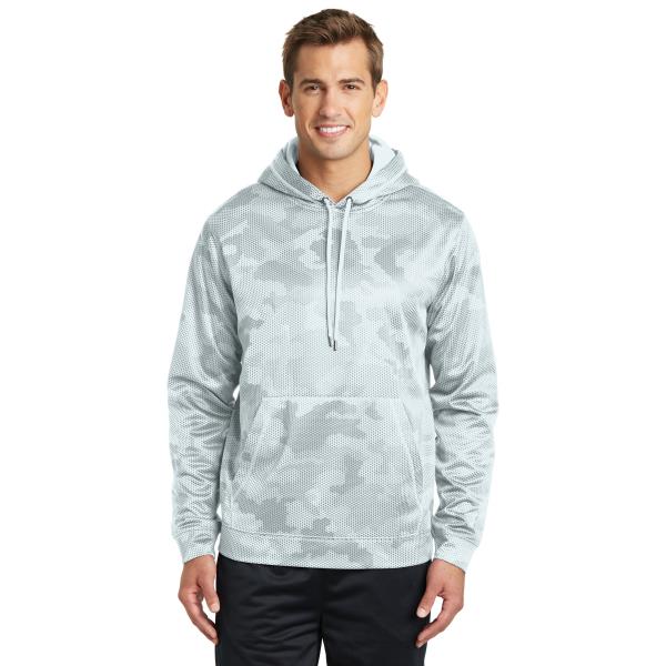 Sport-Wick CamoHex Fleece Hooded Pullover