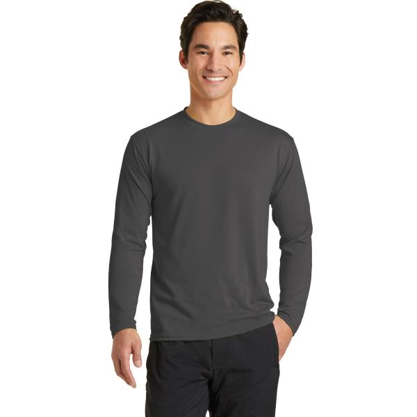 Long Sleeve Performance Blend Tee