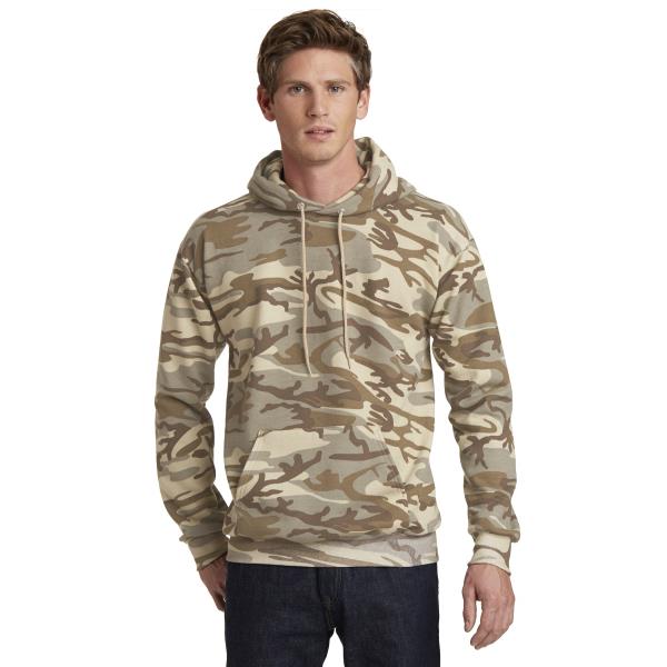 Core Fleece Camo Pullover Hooded Sweatshirt