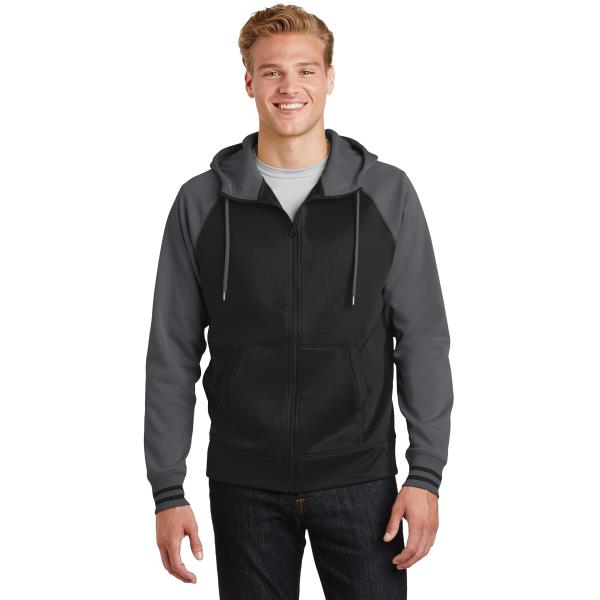 Sport-Wick Varsity Fleece Full-Zip Hooded Jacket