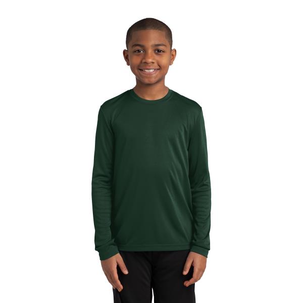 Youth Long Sleeve PosiCharge Competitor Tee