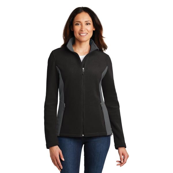 Ladies Colorblock Value Fleece Jacket