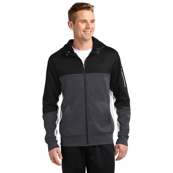 Tech Fleece Colorblock Full-Zip Hooded Jacket