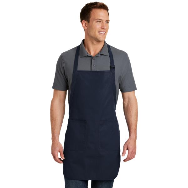 Full-Length Apron with Pockets