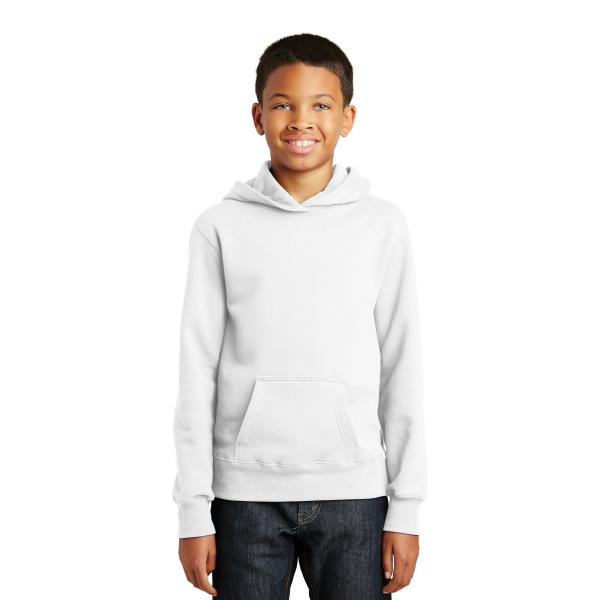 Youth Fan Favorite Fleece Pullover Hooded Sweatshirt