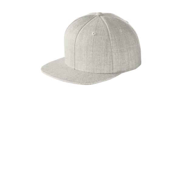 Yupoong Flat Bill Snapback Cap