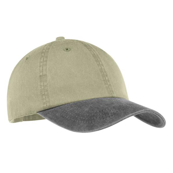 Two-Tone Pigment-Dyed Cap
