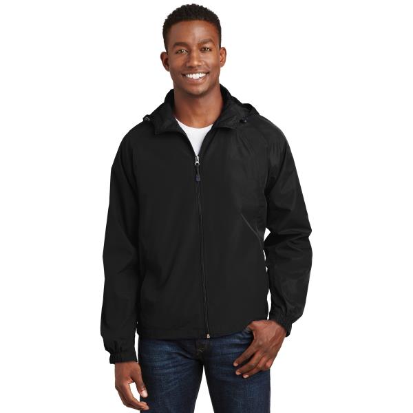 Hooded Raglan Jacket