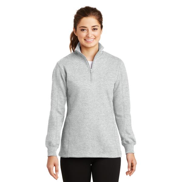 Ladies 1/4-Zip Sweatshirt