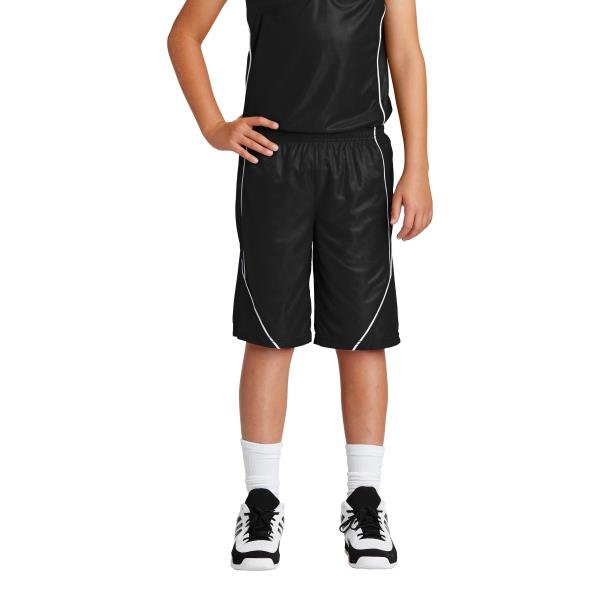 Youth PosiCharge Mesh Reversible Spliced Short