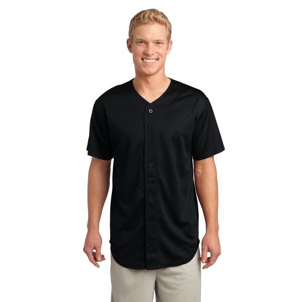 PosiCharge Tough Mesh Full-Button Jersey