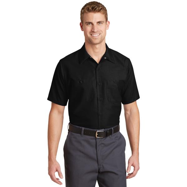 Long Size  Short Sleeve Industrial Work Shirt