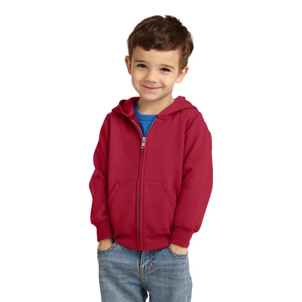 Toddler Core Fleece Full-Zip Hooded Sweatshirt