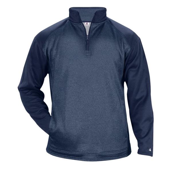 Sport Heather Tonal Quarter-Zip Pullover