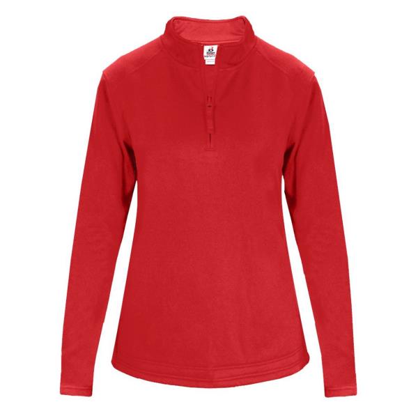 Women's Quarter-Zip Poly Fleece Pullover