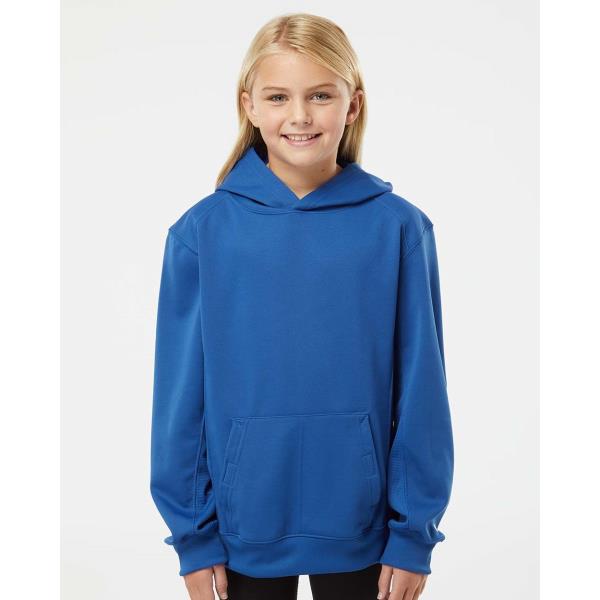 Youth Performance Fleece Hooded Sweatshirt