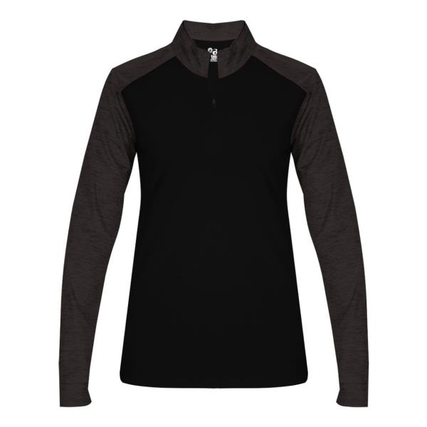 Women's Sport Tonal Blend Quarter-Zip Pullover