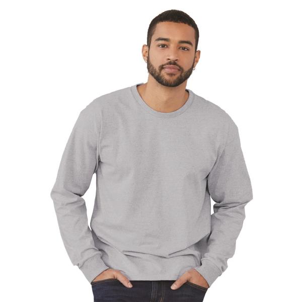 USA-Made 100% Cotton Long Sleeve T-Shirt