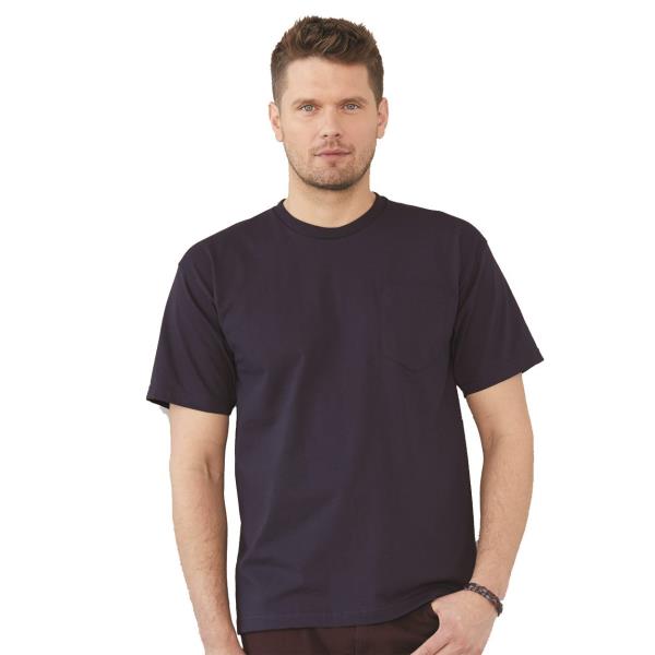 USA-Made Short T-Shirt With a Pocket