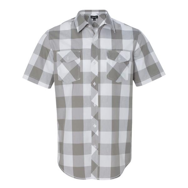 Buffalo Plaid Short Sleeve Shirt