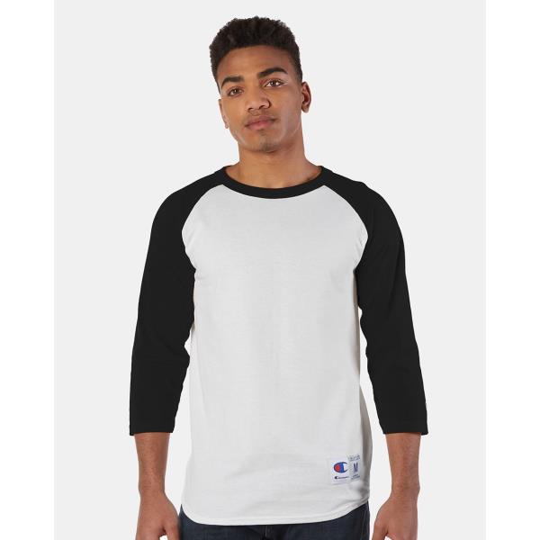 Three-Quarter Raglan Sleeve Baseball T-Shirt