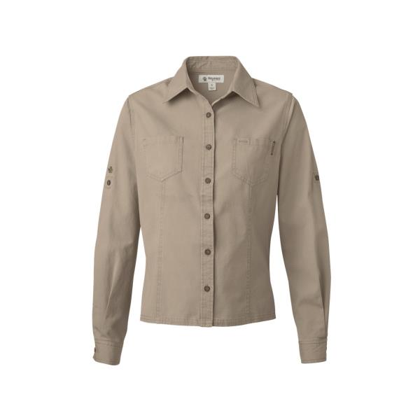 Sawtooth Collection Women's Mortar Long Sleeve Shirt