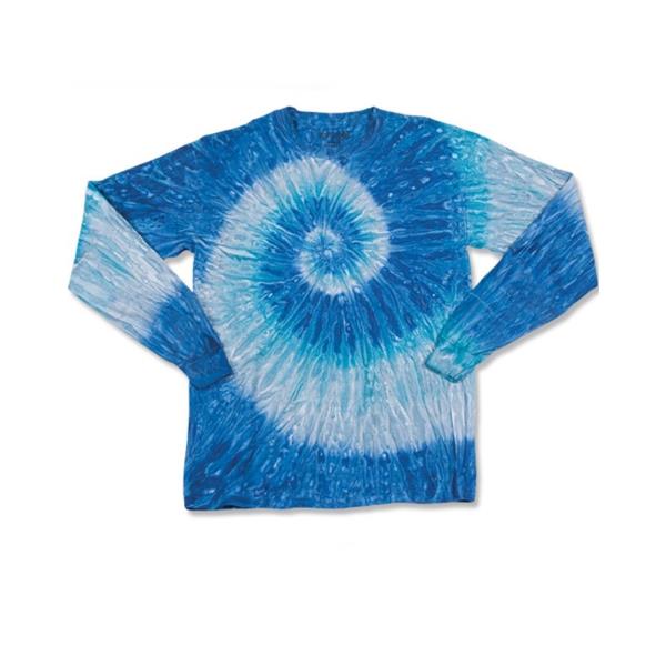 Ripple Tie-Dyed Long Sleeve T-Shirt