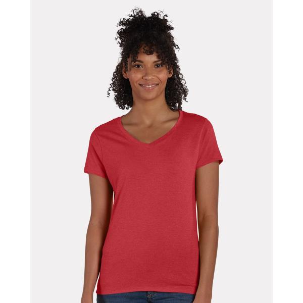 Perfect-T Womenâ€™s Triblend V-Neck T-Shirt