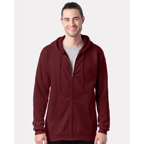 Ultimate CottonÂ® Full-Zip Hooded Sweatshirt