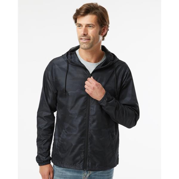 Unisex Lightweight Windbreaker Full-Zip Jacket