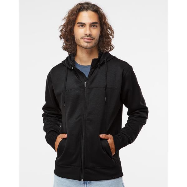 Poly-Tech Full-Zip Hooded Sweatshirt