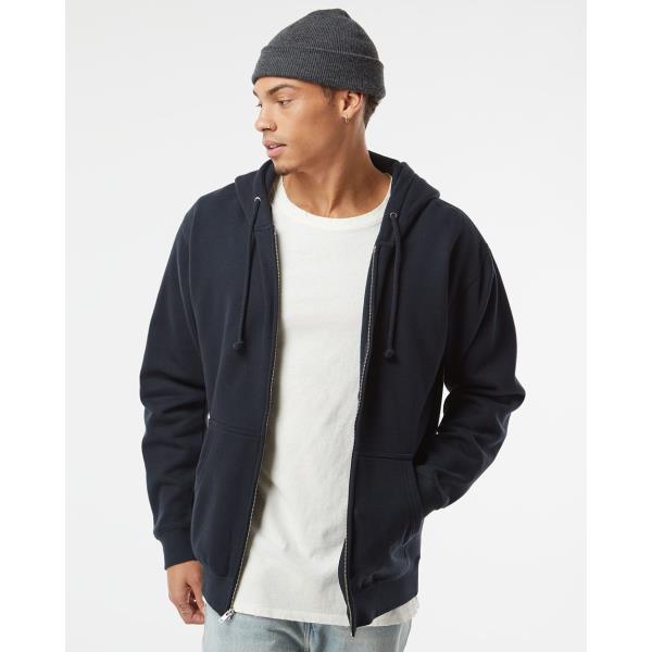 Heavyweight Full-Zip Hooded Sweatshirt