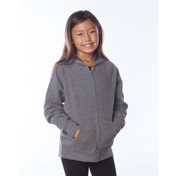 Youth Lightweight Special Blend Raglan Zip Hood