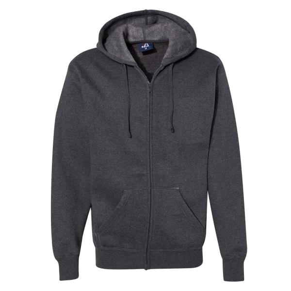 Premium Full-Zip Hooded Sweatshirt