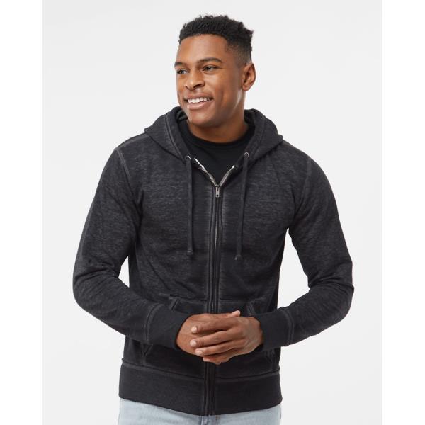 Vintage Zen Fleece Full-Zip Hooded Sweatshirt