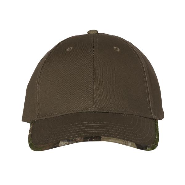 Camo-Trimmed Cap