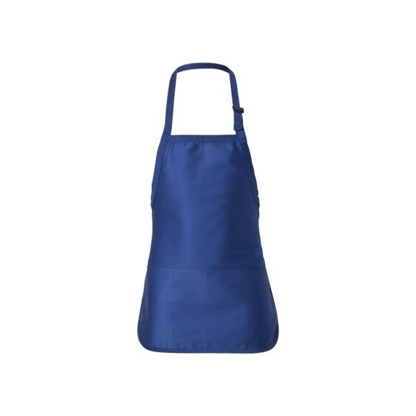 Full-Length Apron with Pouch Pocket