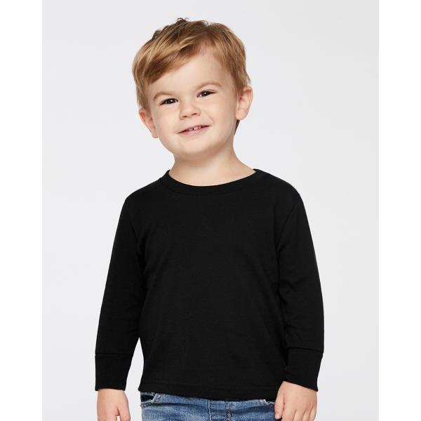 Toddler Long Sleeve Cotton Jersey Tee