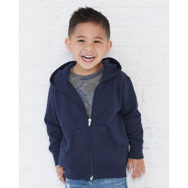 Toddler Full-Zip Fleece Hooded Sweatshirt