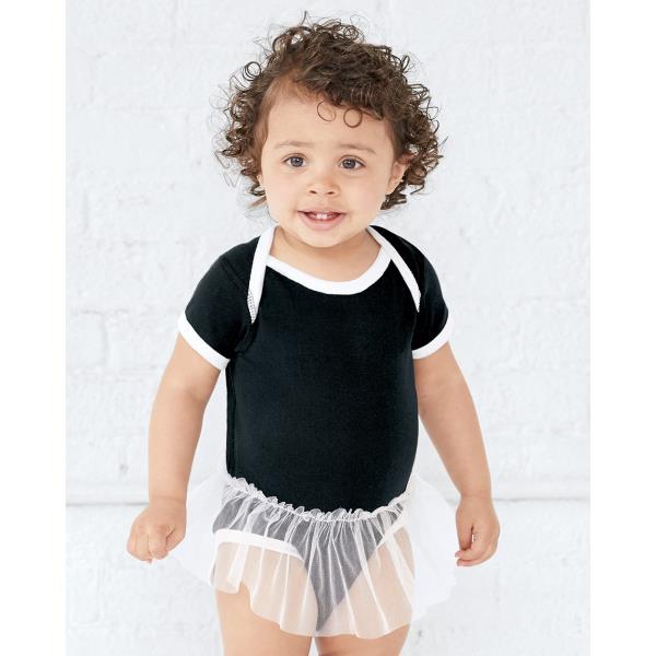 Infant Tutu Baby Rib Bodysuit