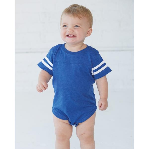 Infant Football Fine Jersey Bodysuit