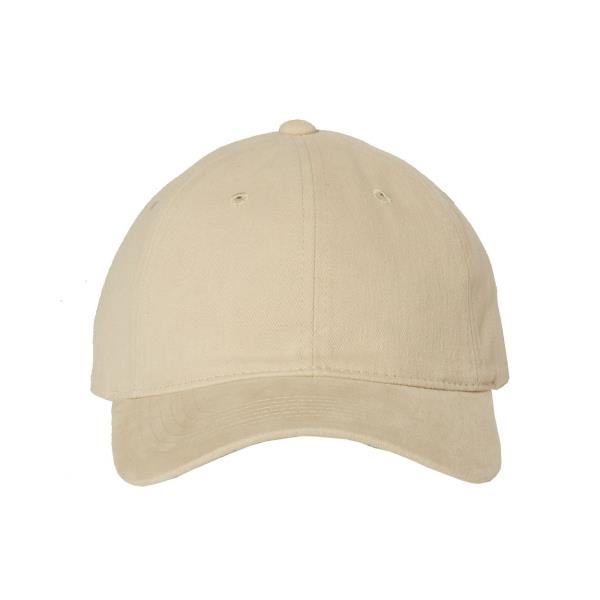 Heavy Brushed Twill Unstructured Cap