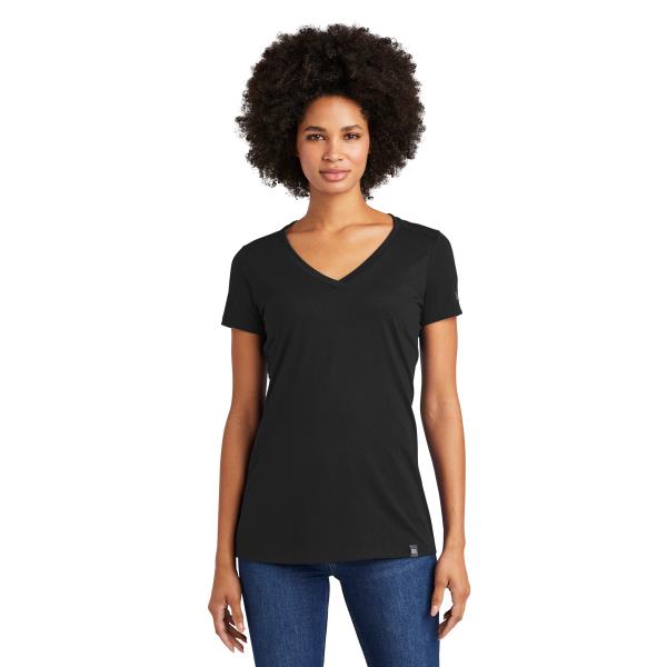 Ladies Heritage Blend V-Neck Tee