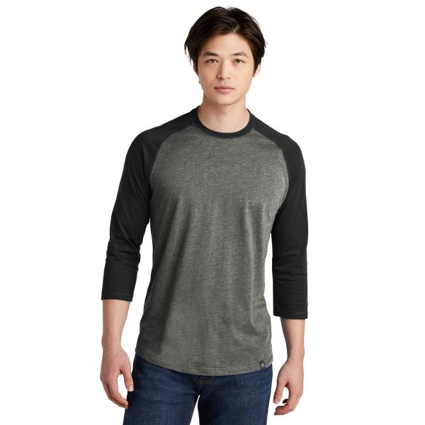 Heritage Blend 3/4-Sleeve Baseball Raglan Tee